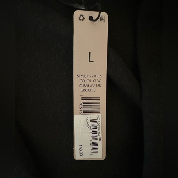 Nic & Zoe Lounge Around Jacket, Blue and Black, long sleeve, size L - Picture 9 of 11